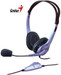 Genius Headset with Noise-Canceling Microphone