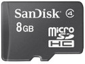 SanDisk Memory Card MicroSDHC 8GB: Memory Card