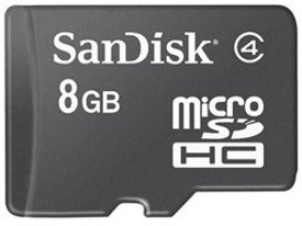 memory card price in india SanDisk Memory Card MicroSDHC 8GB price in india