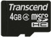Transcend Memory Card MicroSDHC 4GB Class 4