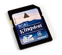 Kingston SD 8 GB Class 4 Memory Card: Memory Card