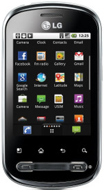 LG Optimus Me P350 (Titanium Black)