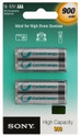 Sony NH-AAA-B4EN Rechargeable Battery: Rechargeable Battery