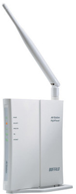 Buffalo Wireless N150 High Power ADSL2+ Router with Modem: Router Buy Buffalo Wireless N150 High Power ADSL2+ Router with Modem: Router