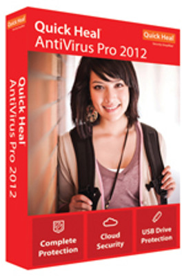 Buy Quick Heal AntiVirus Pro 2012 2 PC 1 Year: Security Software