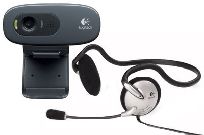 Logitech C270h HD Webcam (with Headphone): Webcam Buy Logitech C270h HD Webcam (with Headphone): Webcam