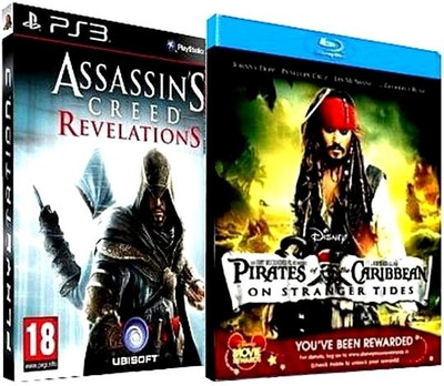 Buy Action-Adventure Combo: Assassin's Creed - Revelations + Pirates Of The Carribean (BD): Av Media