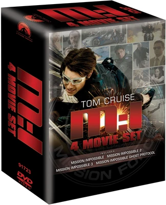 Mission Impossible Quadrilogy (4 Movie Box Set): Av Media Buy Mission Impossible Quadrilogy (4 Movie Box Set): Av Media