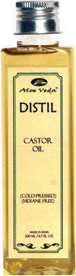 Aloe Veda Distil Cold-Pressed Hexane Free Castor Oil: Bath Essential Oil Buy Aloe Veda Distil Cold-Pressed Hexane Free Castor Oil: Bath Essential Oil