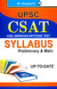 UPSC CSAT Civil Services Aptitude Test Syllabus Preliminary & Main by R. Gupta's