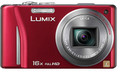 Panasonic Lumix DMC-TZ20 Point & Shoot (Red): Camera