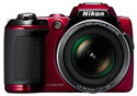 Nikon Coolpix L120 Bridge (Red)