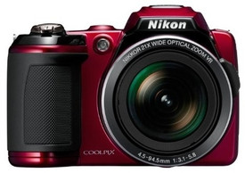 Buy Nikon Coolpix L120 Bridge (Red): Camera