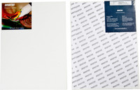 Brustro Polycotton Medium Grain Canvas Board (8"X10"X2): Canvas