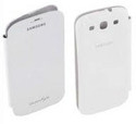 Samsung EFC-1G6FWECINU Flip Cover for Galaxy S3 - White: Cases Covers