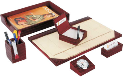 Buy Leather Talks Leather Multipurpose Tray: Desk Organizer
