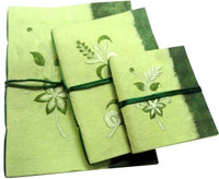 Paper Theatre Eco-friendly 3 Journals Set: Diary Notebook