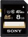 Sony 8 GB SDHC Memory Card UHS-1 Class 10 (SF-8UY) Memory Card
