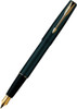 Parker Frontier Matte Black (Gold Nib) GT Fountain Pen: Pen Parker Frontier Matte Black (Gold Nib) GT Fountain Pen: Pen