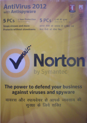 Norton AntiVirus 2012 5 PC 1 Year: Security Software Buy Norton AntiVirus 2012 5 PC 1 Year: Security Software