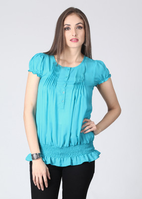 Buy The Vanca Solid Women's Top: Top